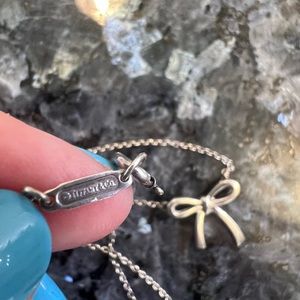 Tiffany & Co. Bow necklace